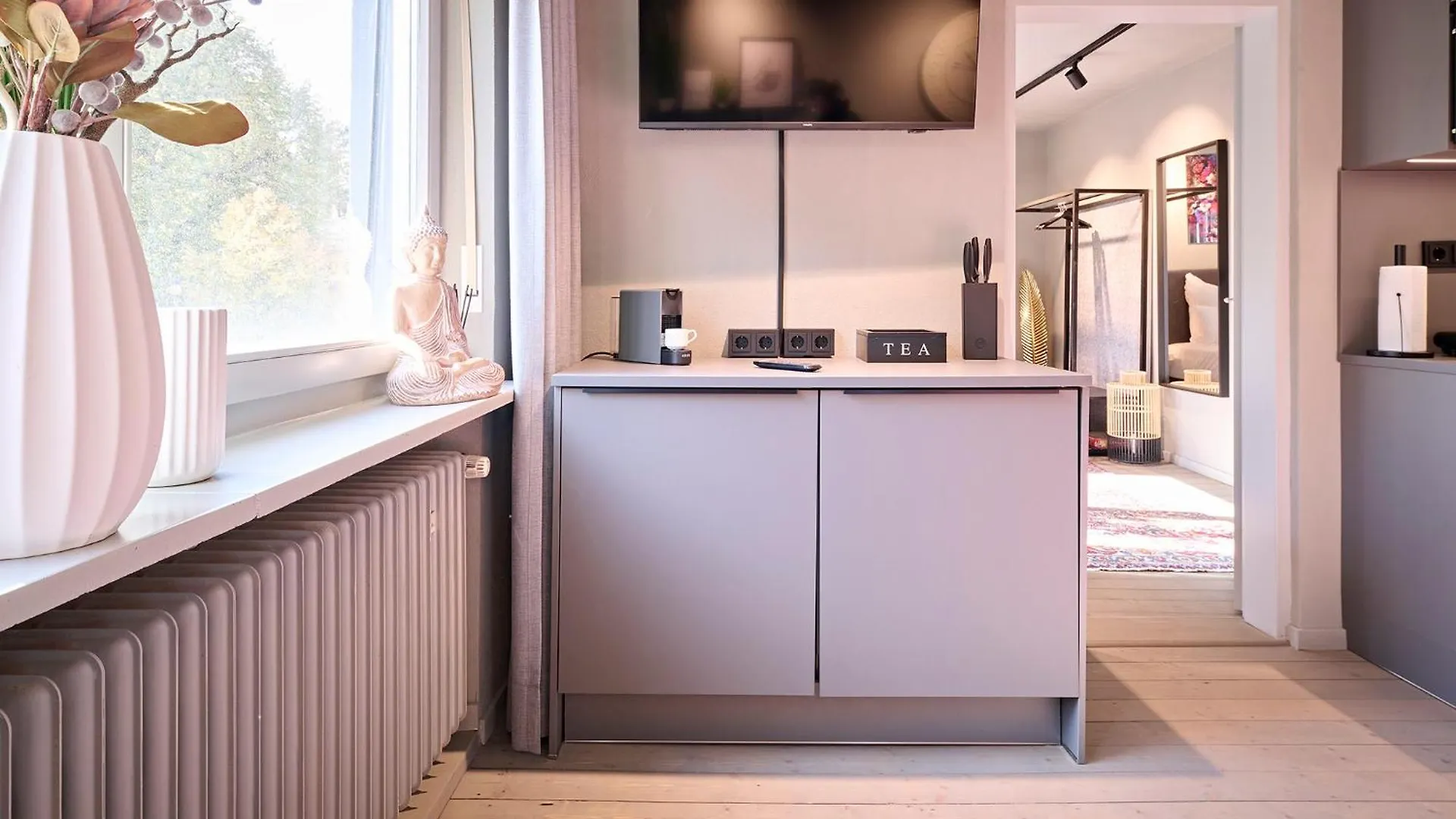 Xzllenz Kueche Bad S-Bahn Parken Smart-Tv Wellbeing Apartment Neunkirchen am Sand Germany
